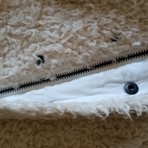 Free People Dandelion Furry Varsity Jacket - Picture 7 of 11